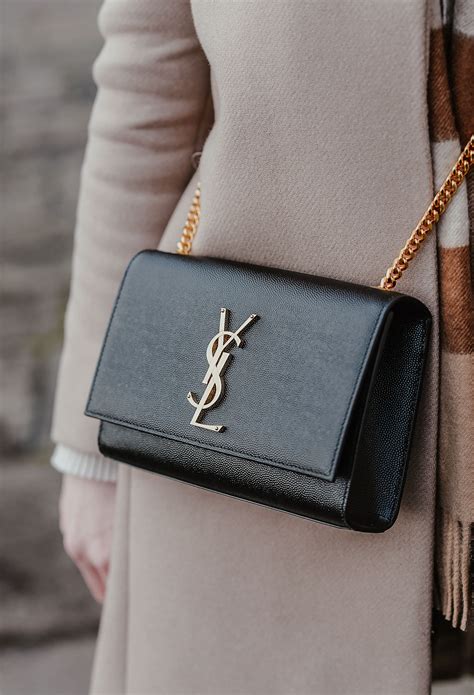 st laurent purse with chain.